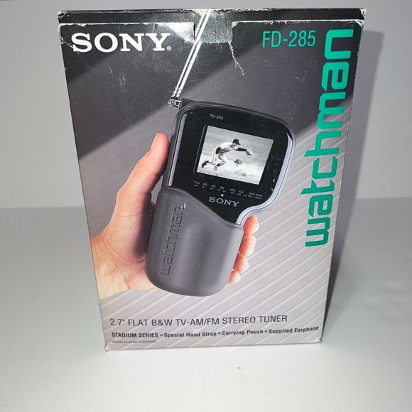 Sony Portable Audio & Video Vintage Sony Watchman Fd285 Tv Amfm